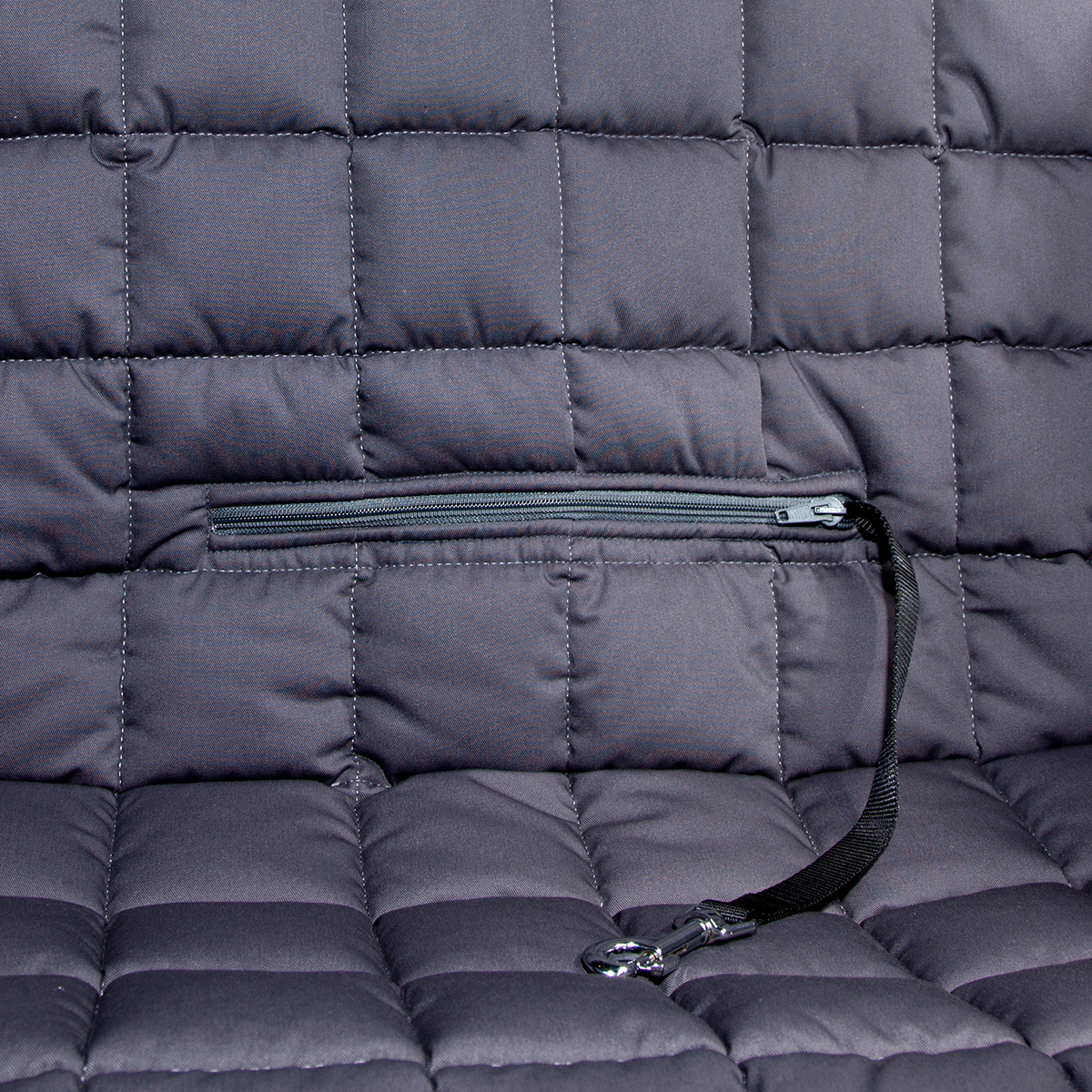 Autoschondecke für die Rückbank (Schutz über 2-Sitzflächen) grau