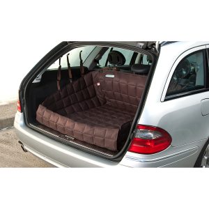 Kofferraum Autoschondecke braun - mit Allside Schutz, waschbar