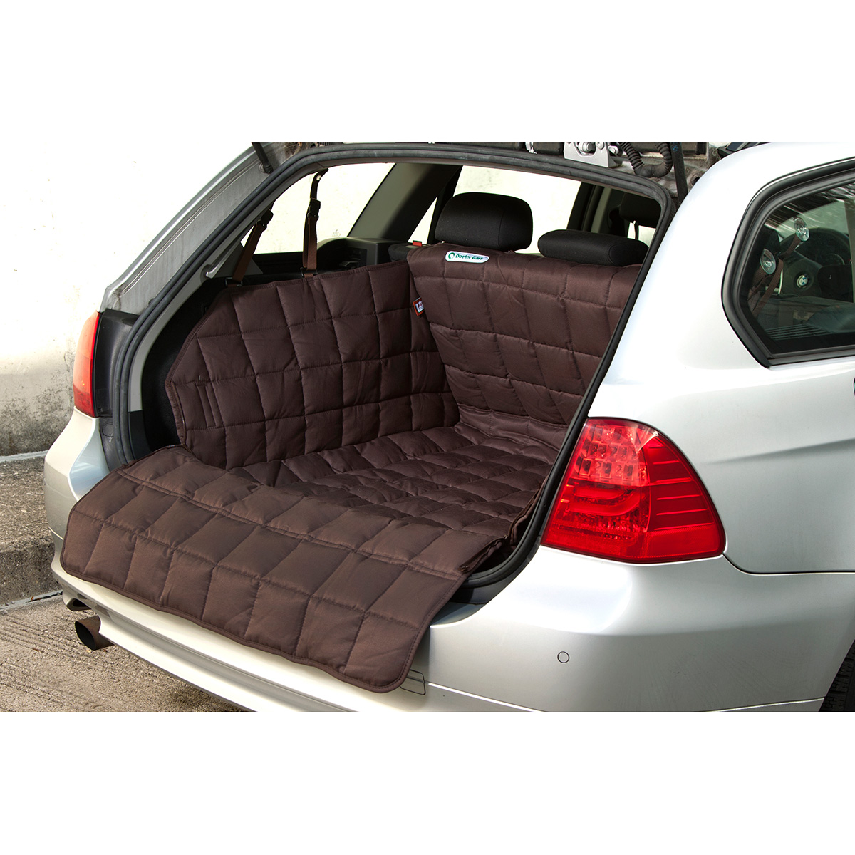 Kofferraum Autoschondecke braun - mit Allside Schutz, waschbar