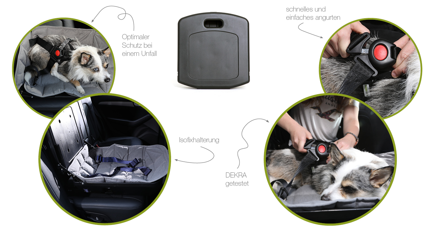 Autoschondecken für den Kofferraum mit All-Side-Schutz - 95° waschbar
